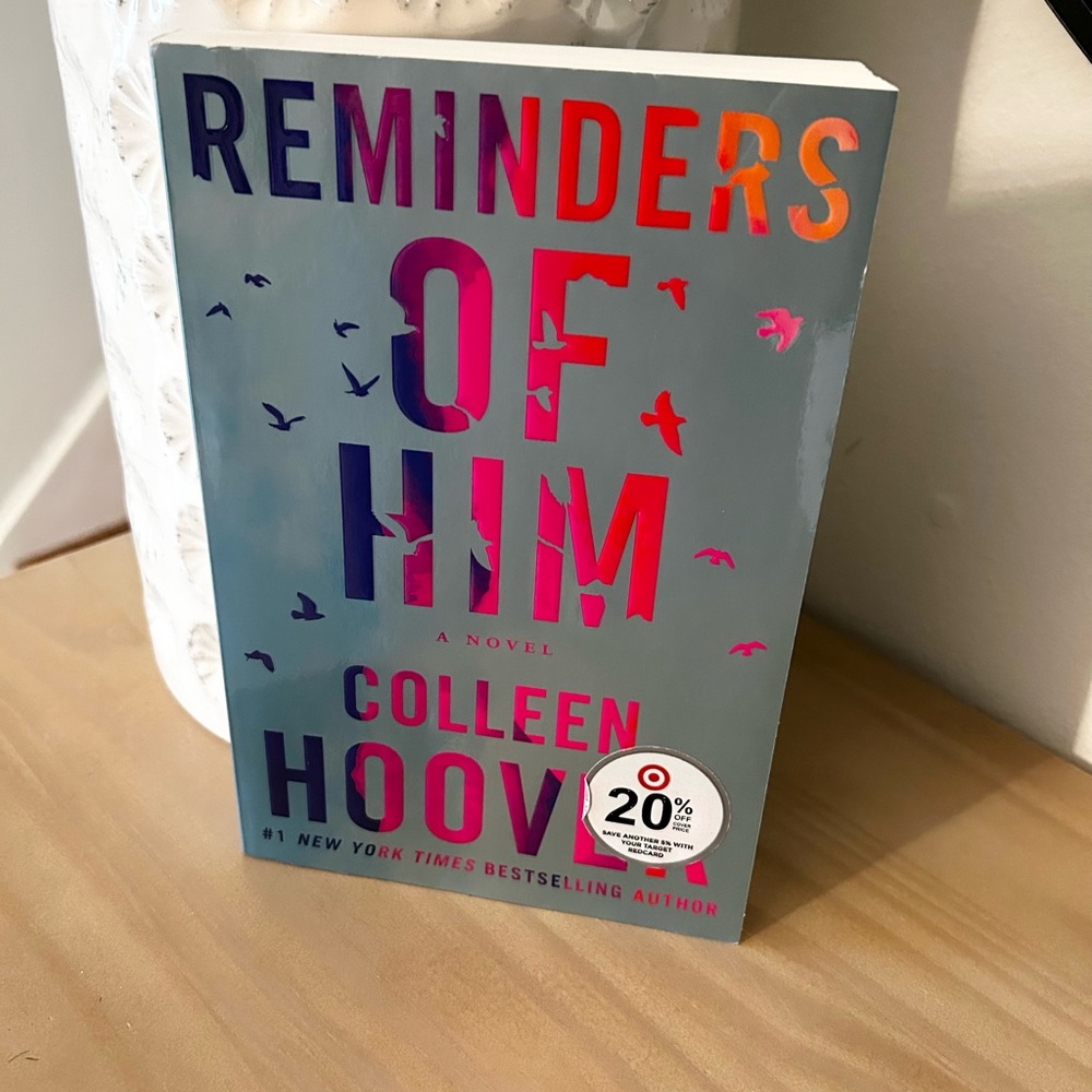 Reminders of Him by Colleen Hoover Paperback Novel Book